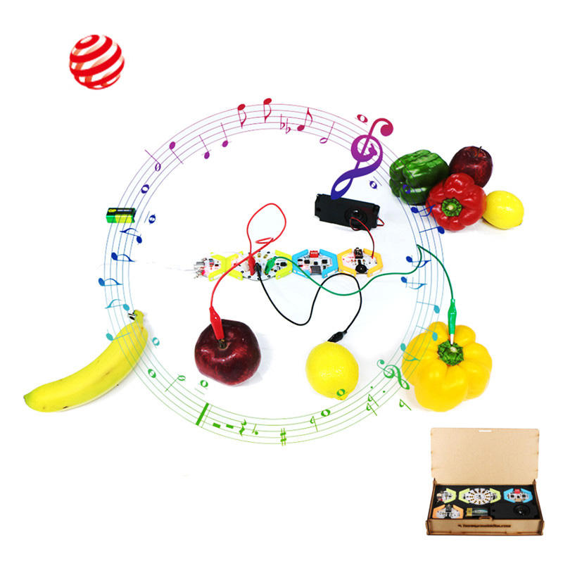 HoneyComb DIY Programmable Digital Electronic Kit Block Music Play Touch Sound Speaker For Kids