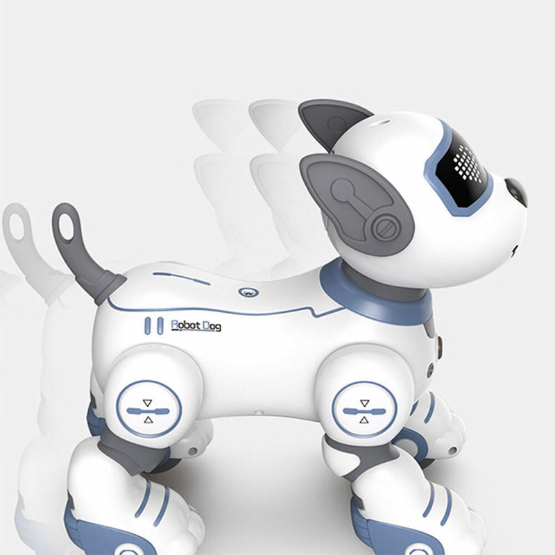 Remote Control Robot Dog Toys for Kids Programmable Smart Interactive Stunt Robot Dog with Touch Function Singing Dancing Walking Smart RC Robot Dog Toy Gift for Boy Girl