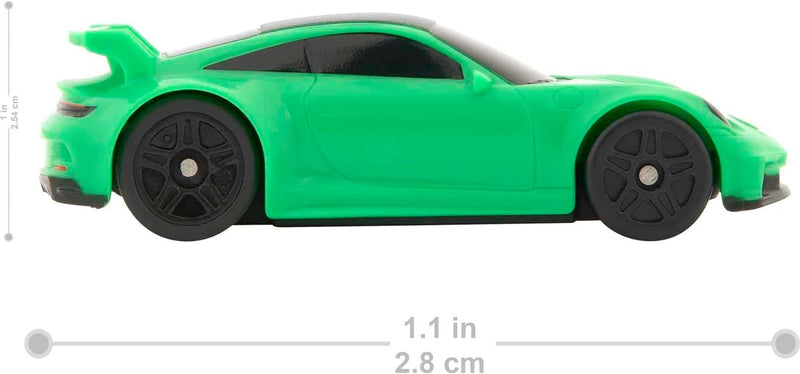 Hot Wheels 1:64 Scale RC Toy Car, Remote-Control Porsche 911 for On & Off Track Racing with USB Cable for Recharging