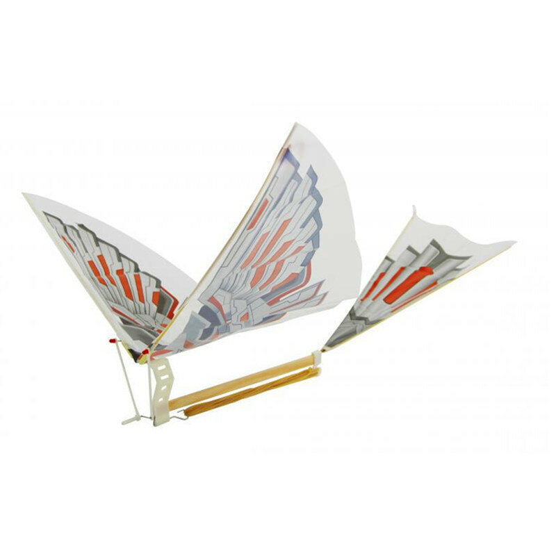 18.5inch Rubber Band Power Birds Assembly Flapping Wing Flight DIY Model Aircraft Plane Toy