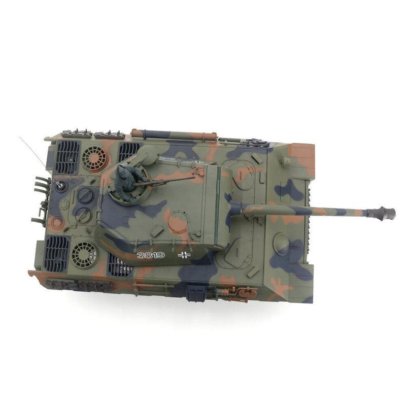 Heng Long 3819-1 7.0 1/16 2.4G Larger Germany Panther RC Tank Infrared Battle Launch Vehicles Models Smoke Sound Toys