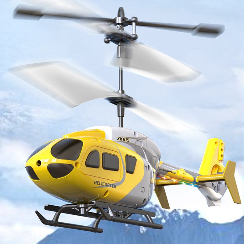 XK915 2.5CH RC Helicopter Aircraft Drop Resistant Helicopter Rechargeable Remote Control Toys