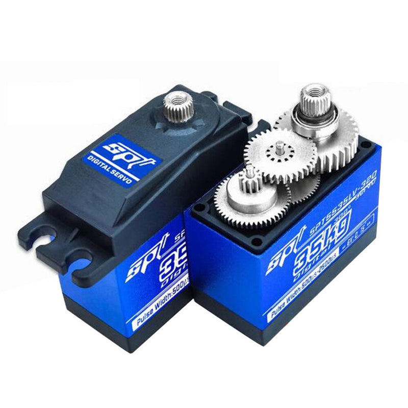 SPT5535LV-320 / 35KG 300° Waterproof Brushless High-Speed Servo Torque Digital Servo for RC Cars and Robots