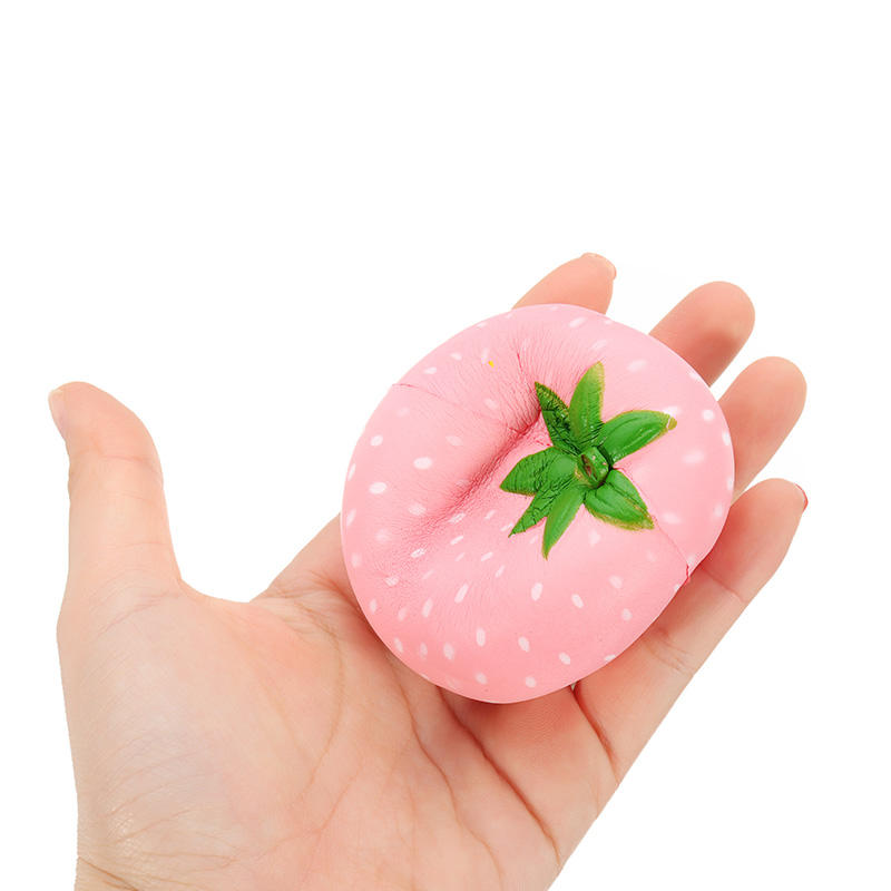 Squishyfun Strawberry Squishy Slow Rising 8CM Squeeze Toy Original Packaging Collection Gift