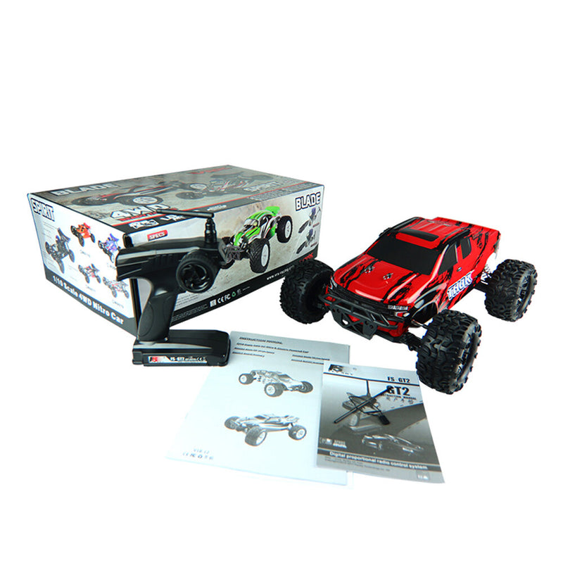 VRX Racing RH1002 1/10 2.4G Off Road Nitro Fuel Engine 4WD RC Car High Speed Vehicle Model Force 18 Engine