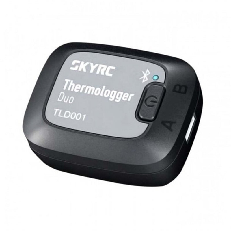 SkyRC TLD001 Duo Bluetooth Thermometer Dual Channel 96 Working Hours for Mesure Temperature Data of the ESC Motor Battery