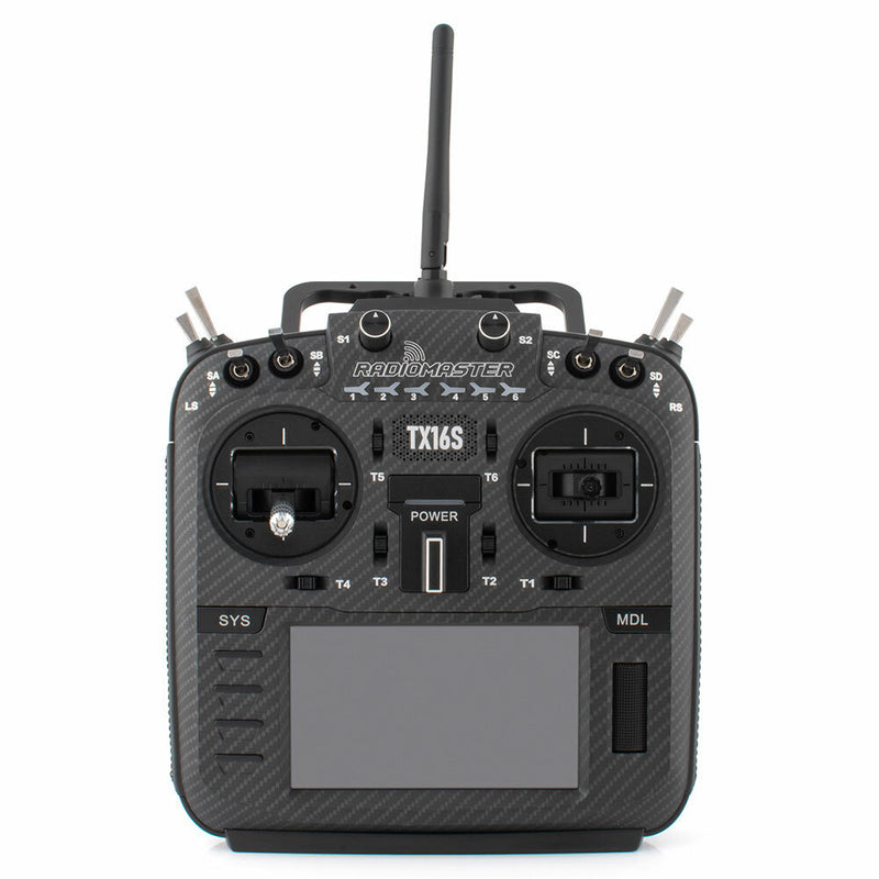 RadioMaster TX16S Mark II MAX V4.0 Hall Gimbal 4-IN-1 ELRS Multi-protocol Radio Controller Support EdgeTX/OpenTX Built-in Dual Speakers Mode2 Radio Transmitter for RC Drone