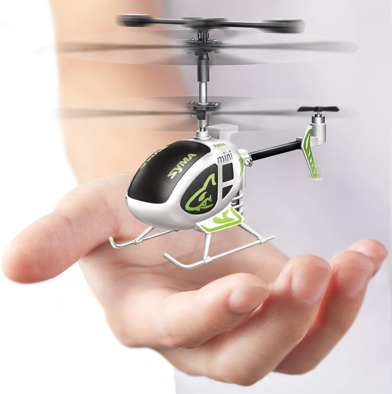SYMA S100 Mini RC Helicopter with Gyro Stabilizer, Altitude Hold, 3.5 Channel, 5-7 Min Flight Time