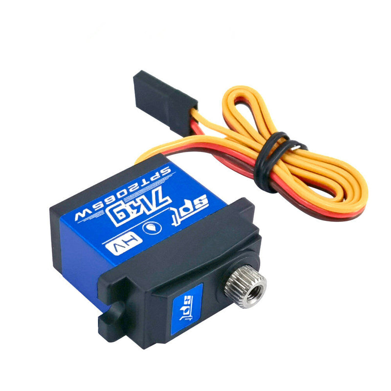 SPT2065W 180° 7KG Waterproof 25T Metal Gear Micro Servo For 1:10 RC Car