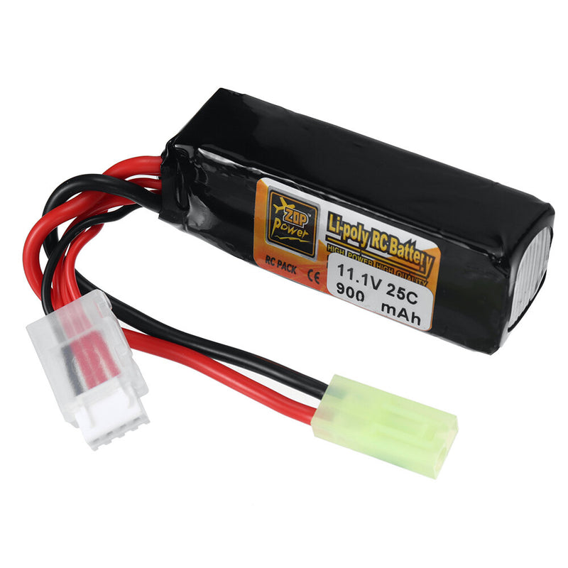 ZOP Power 3S 11.1V 900mAh 25C LiPo Battery T Plug for RC Car Helicopter Airplane FPV Racing Drone