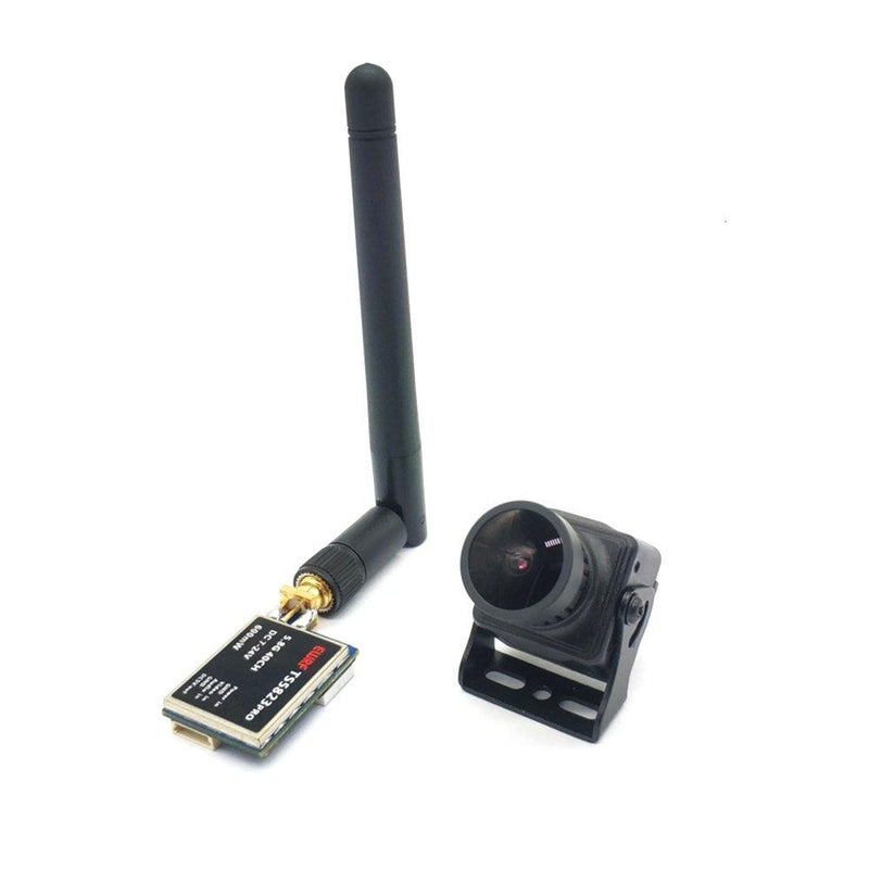 Upgraded EWRF TS5823 Pro 5.8GHz 40CH 600mW FPV Transmitter VTX With CMOS 1200TVL Camera For RC Drone