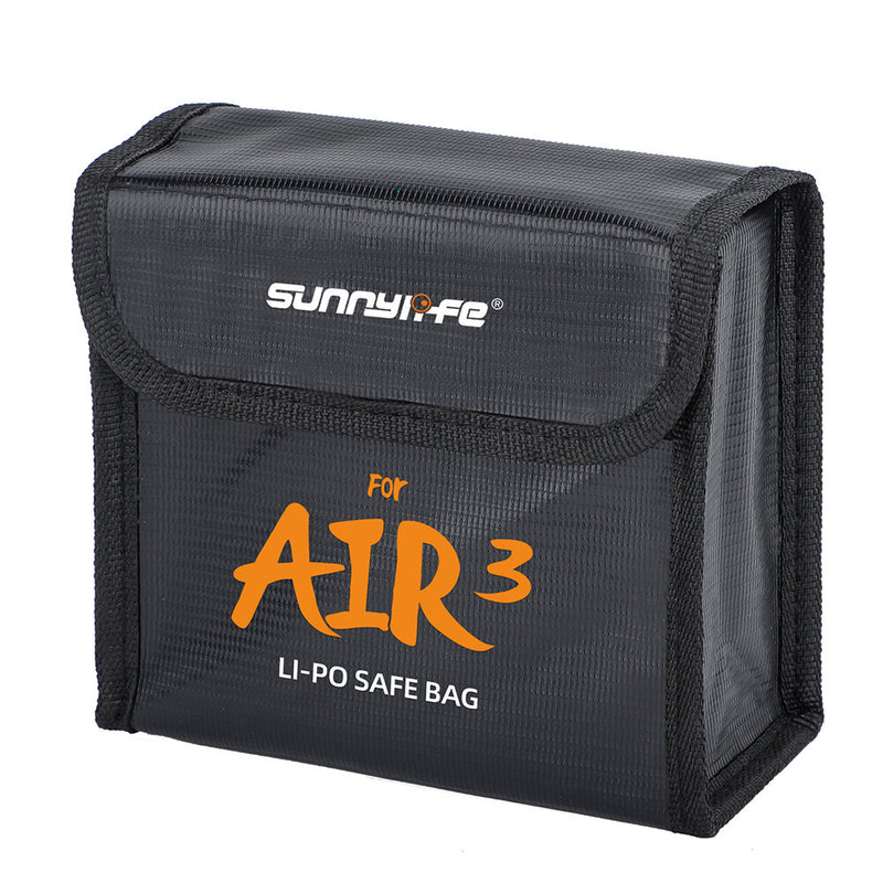 Sunnylife LiPo Lithium Battery Explosion-proof Storage Safety Protective Bag Case for DJI AIR 3 RC Drone Quadcopter