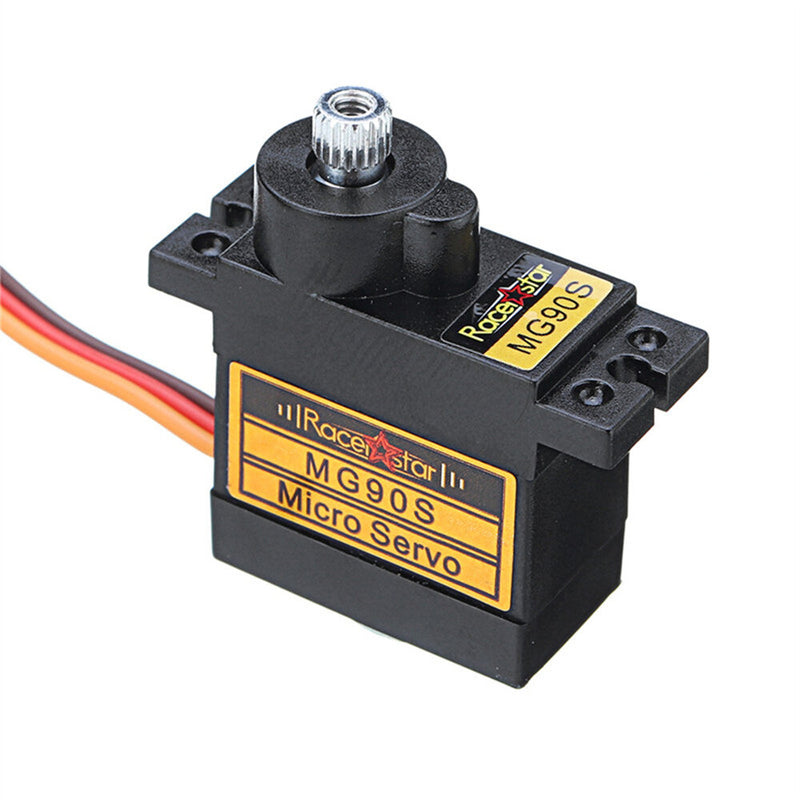 Racerstar MG90S 9g Micro Metal Gear Analog Servo For 450 RC Helicopter RC Car Boat Robot