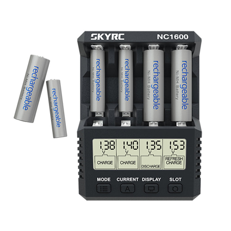 SKYRC NC1600 Battery Charger Analyzer for AA/AAA NiMH/NiCD Battery