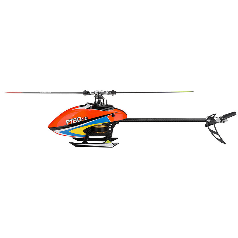 Eachine & YXZNRC F180 V2 6CH 3D6G System Dual Brushless Direct Drive Motor Flybarless RC Helicopter BNF Compatible with FUTABA S-FHSS