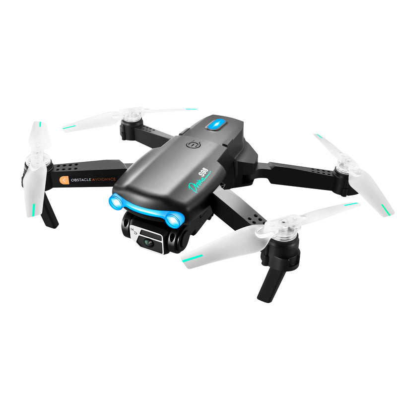 YLRC S98 WIFI FPV with 4K HD Dual Camera 360° Obstacle Avoidance Optical Flow Positioning LED Controllable Light RC Drone Quadcopter RTF