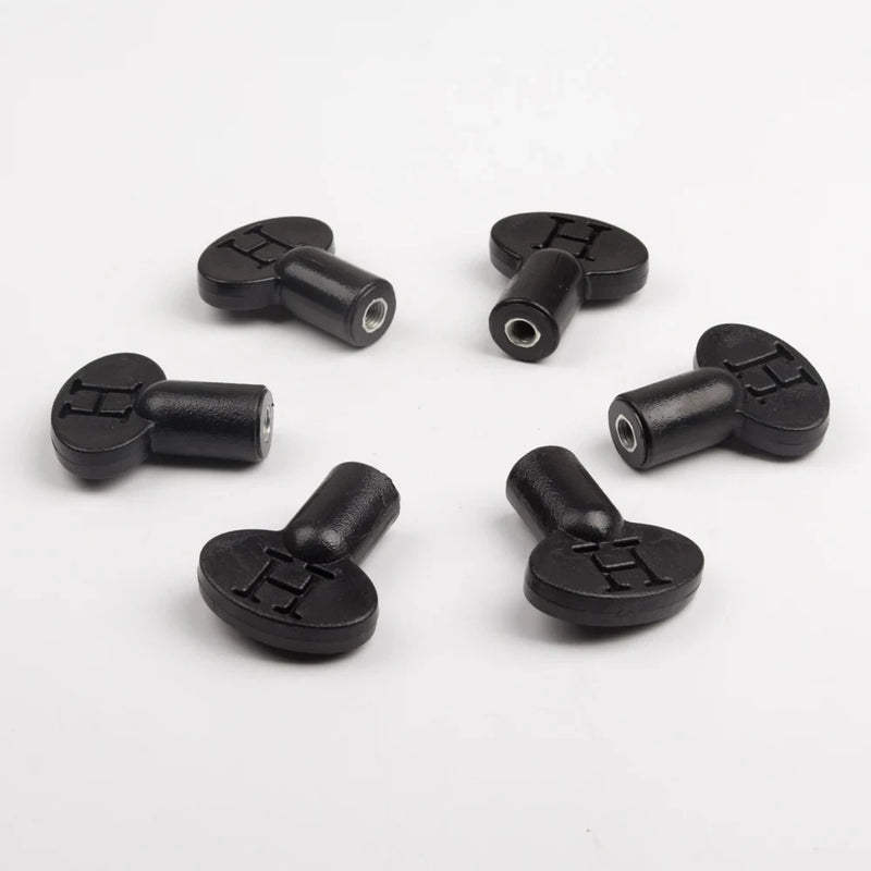 6pcs key copy machine plastic material chucking tools handle for key cutting machine locksmith supplies