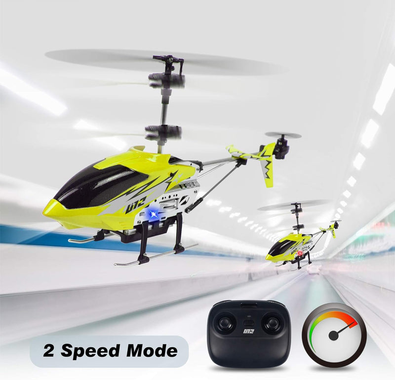 Cheerwing U12 Remote Control Helicopter with Altitude Hold, Mini RC Helicopter for Adults Kids, One Key take Off/Landing and 2 Batteries