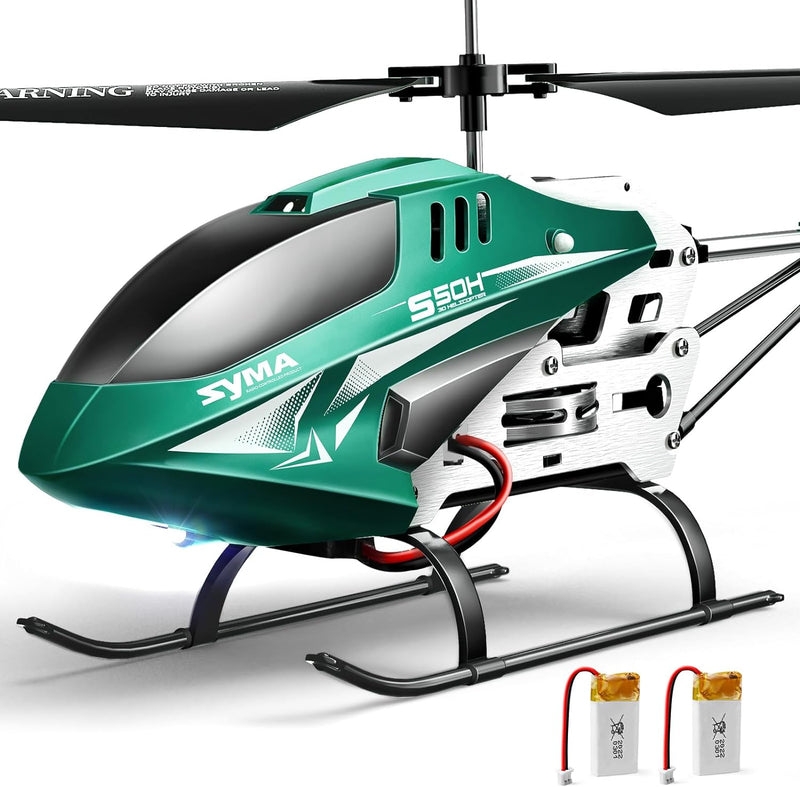 SYMA Remote Control Helicopter, S50H RC Helicopters with 3.5 Channel, Gyro Stabilizer, 16 Mins Flight Time, High/Low Speed, Altitude Hold and One-Key Take Off/Landing, Gift Toys for Boys Girls