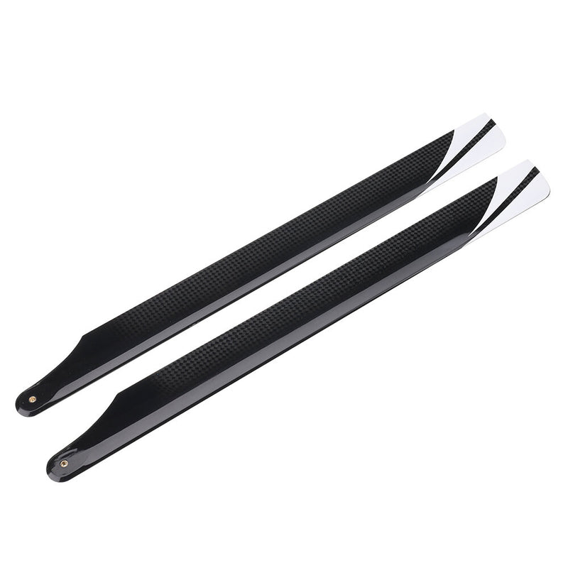 1pair PUDU 360mm Carbon Fiber Main Rotor Blade Propeller For RC Helicopter