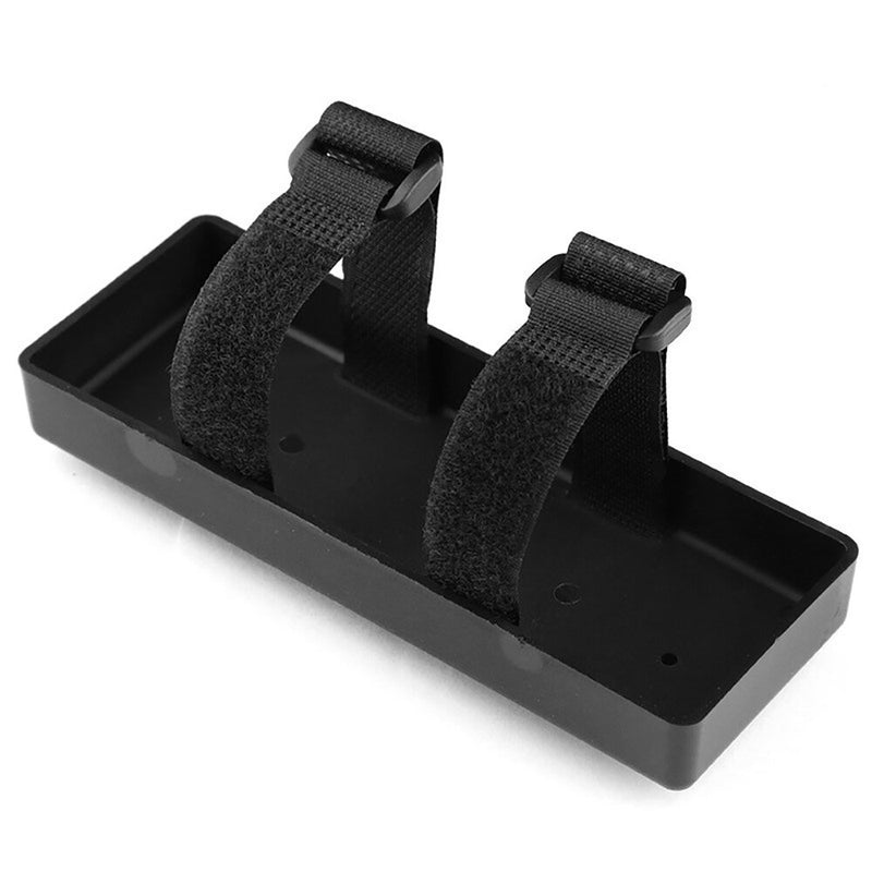 Plastic Battery Fixing Box Storage Tray Holder Protective Carrying Case for 1/10 SCX10 RC Car DIY Modification Part