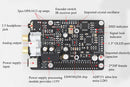 TZT Ustars Audio R38h DAC Board Decoder With OLED Remote Control Kit IIS 768KHz DSD512 For Raspberry Pi