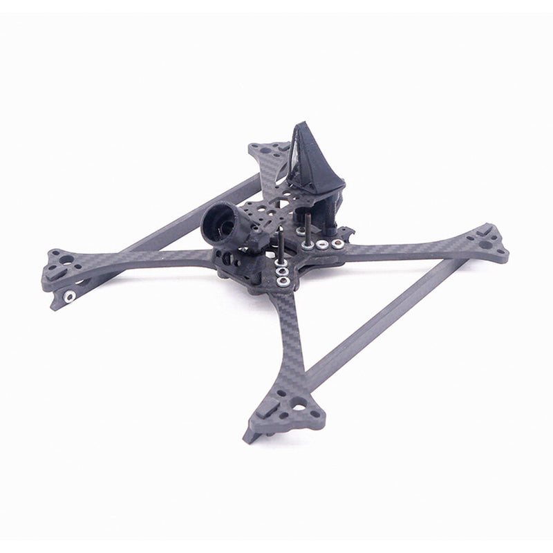 TEOSAW 533 210mm Wheelbase 5mm Arm Thickness Carbon Fiber 5 Inch Frame Kit for FPV Racing Drones