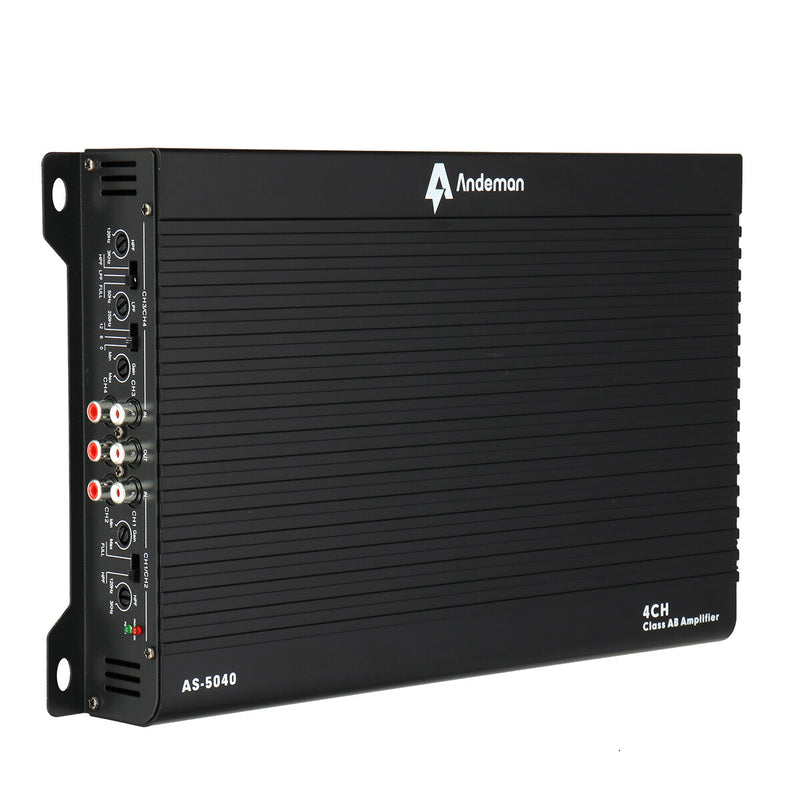 Andeman AS-5040 65W Car Amplifier 2-8 Ohms 4 Channel Class AB HIFI Digital bluetooth Audio Power Amplifier