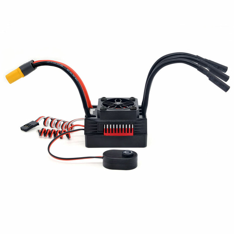 Surpass Hobby Rocket V2 Waterproof 60A Brushless ESC for 1/10 RC Car Vehicles Model Parts