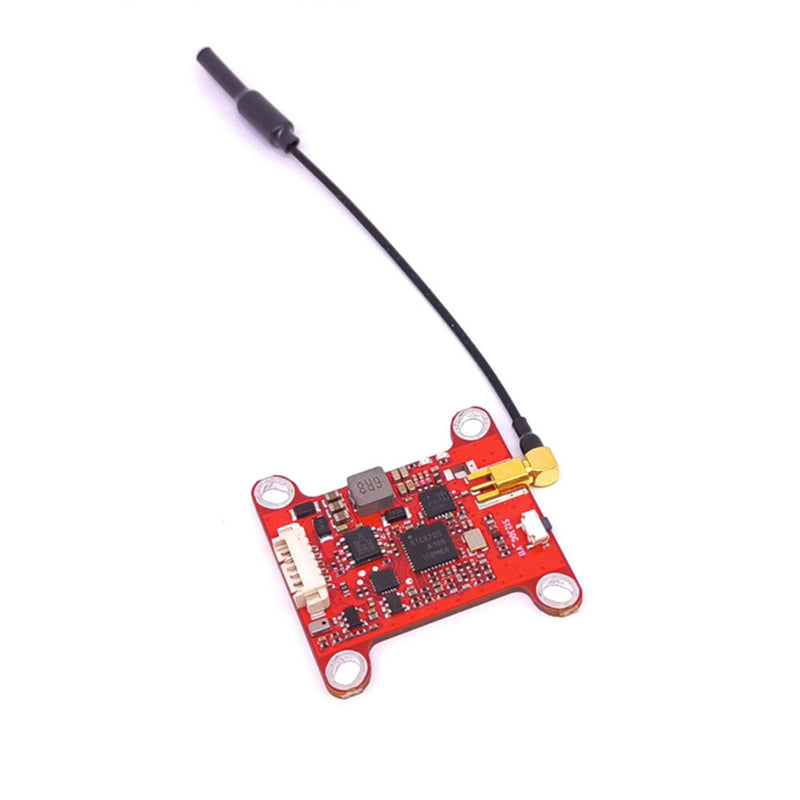 EWRF 5.8G 48CH PitMode 200mW/500mW/800mW/1600mW Adjustable 1.6W MMCX FPV Transmitter VTX 2-6S Built-in Mic for Long Range RC Drone