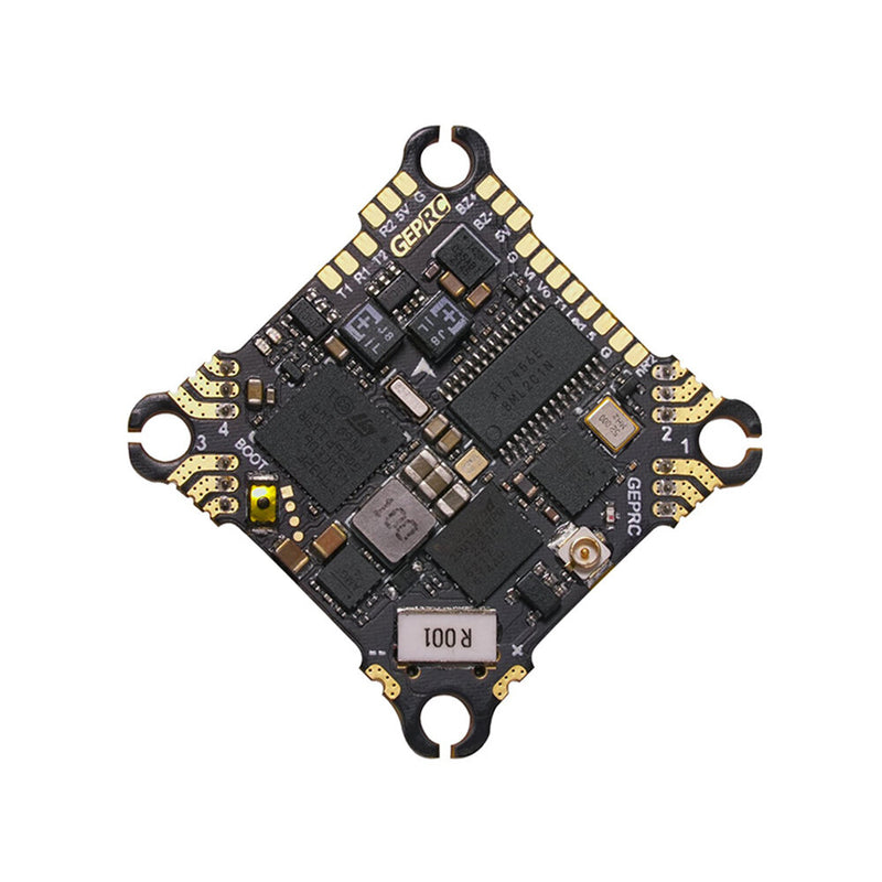 25.5x25.5mm GEPRC TAKER F411 8Bit 12A AIO F4 OSD Flight Controller Built-in 12A 2-4S 4in1 ESC for RC Drone FPV Racing