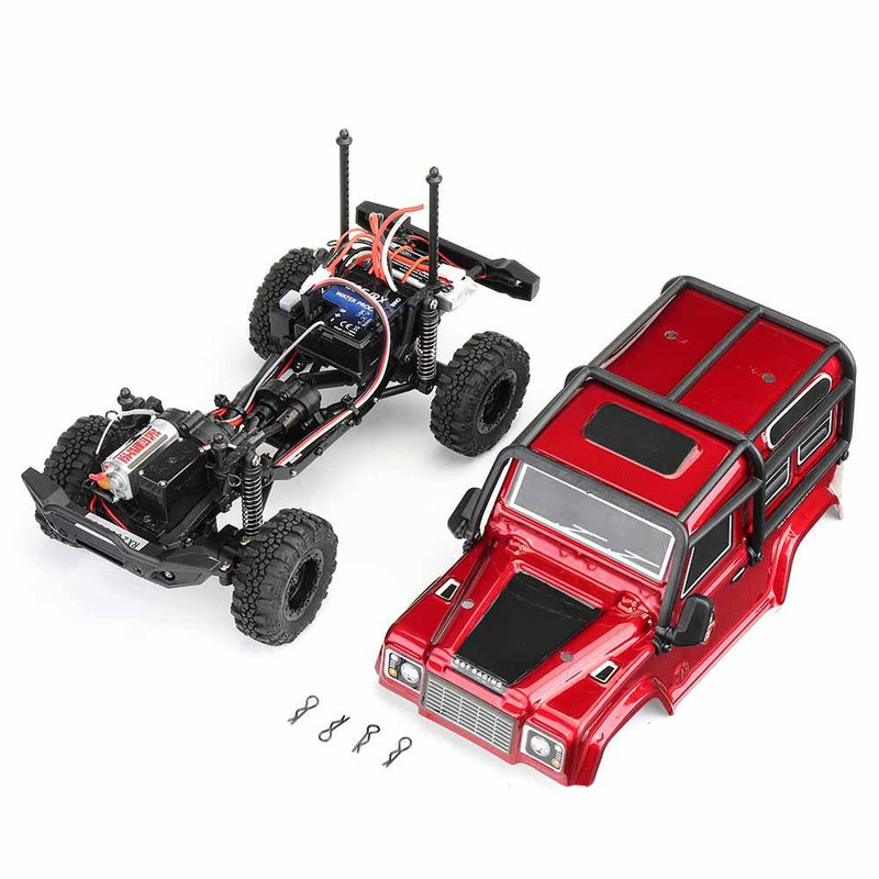 RGT 136240 V2 1/24 2.4G RC Car 4WD 15KM/H Vehicle RC Rock Crawler Off-road Two Battery