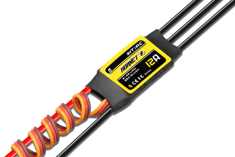 Htirc Hornet Series 12A 2-4S Brushless ESC With 5V/2A BEC For RC Models