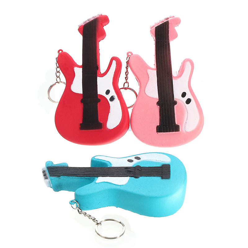 Squishy Guitar 13.5cm Slow Rising Soft Cute Collection Gift Decor Toy