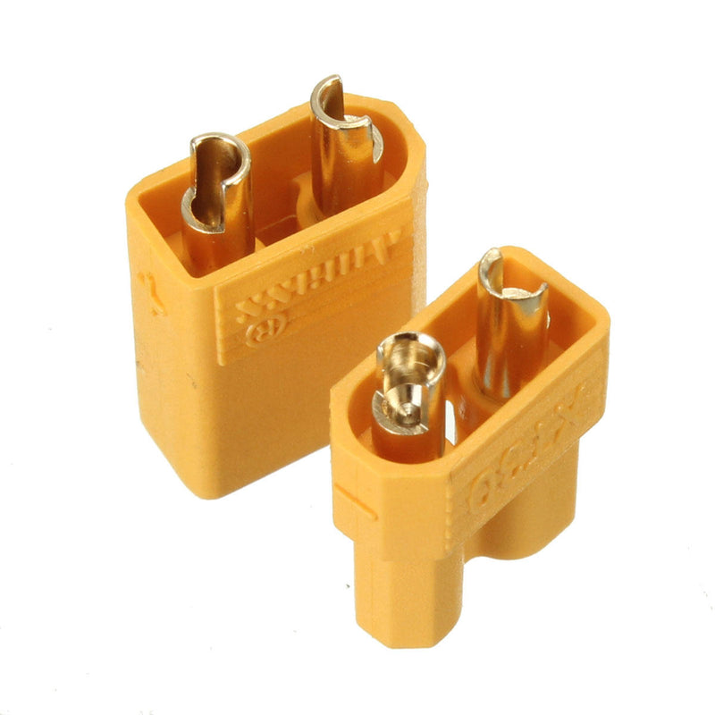 10 Pairs XT30 2mm Golden Male Female Plug Interface Connector