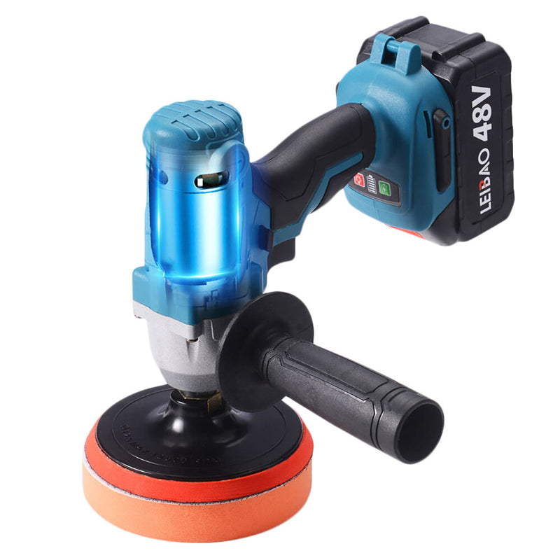 600W 48V EU/US Plug Wireless Polishing Machine Drilling Waxer Scratch Repair Grinding Tool Grinder Hand Drill