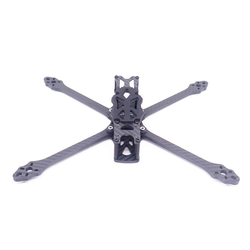 TEOSAW Ape5 5 Inch / Ape7 7 Inch Frame Kit X Type Carbon Fiber Frame Kit for DIY FPV Freestyle RC Racing Drone