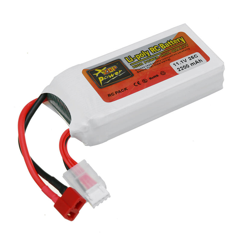 ZOP Power 3S 11.1V 2200mAh 25C Lipo Battery T Plug