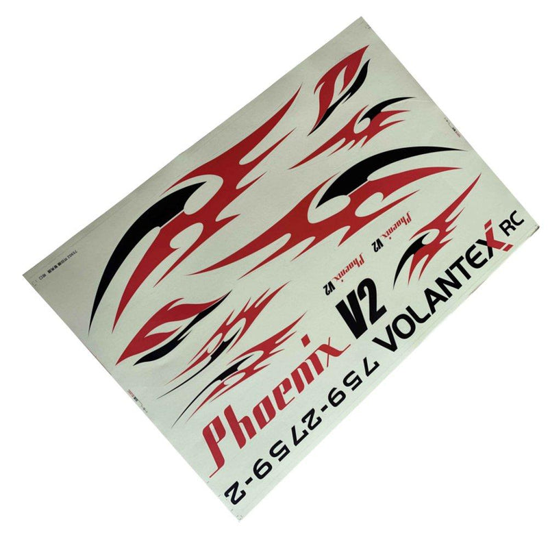 VolantexRC Phoenix V2 759-2 2000mm Wingspan RC Airplane Spare Part Decals 1 Piece