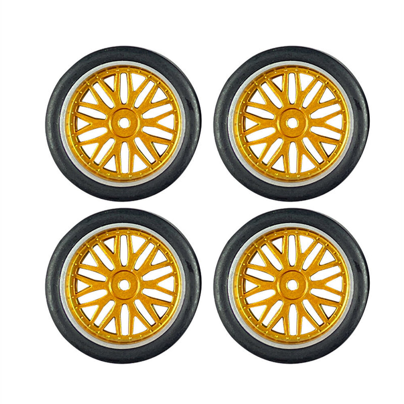 4PCS Upgraded Drift Tires Wheels LA0034 for LDR/C LD-A86 1/18 On-Road RC Vehicles Models Spare Parts