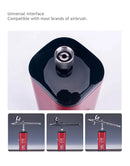 TZT HOBBY-MIO Black/Red HM-01 Portable Compressor Replaceable Battery Lightweight Charging Air Pump 4-Valve Linkage Air Supply