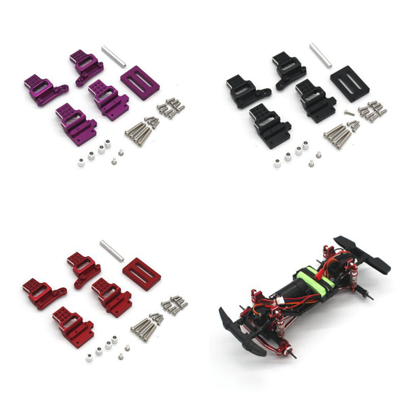 Upgraded Metal Front Rear Shock Mounts For JJRC C8801 AUSTAR AX-8560 TRX4M 1/18 RC Remote Control Car Parts