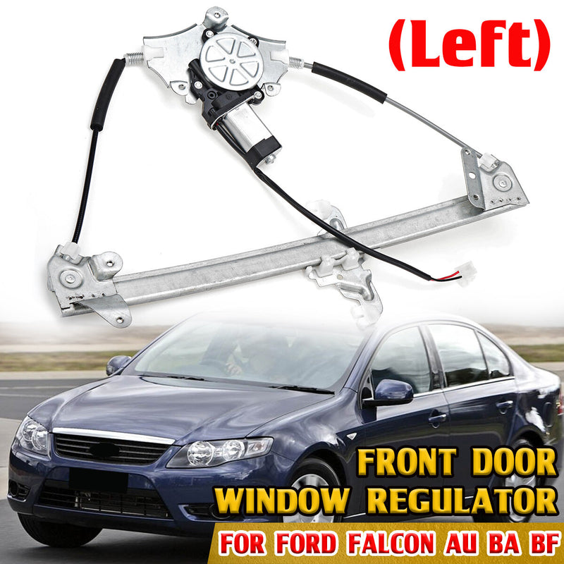 Front Left Window Regulator Electric w/ Motor 1003910 For Ford Falcon BA BF