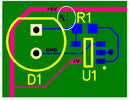 TZT Photodiode Amplifier Module Light Intensity Detection Module Board Illuminometer (Made in China)