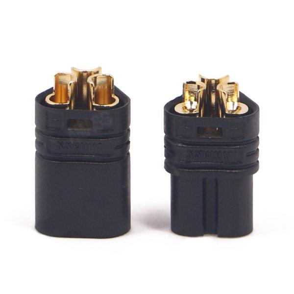 10 Pairs Amass MT60 Three-hole Plug Connector Black Male & Female