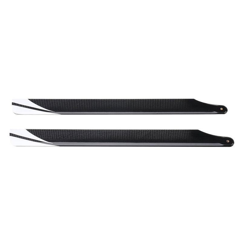 1pair PUDU 360mm Carbon Fiber Main Rotor Blade Propeller For RC Helicopter