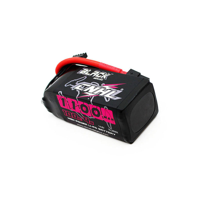 CNHL Black Series 14.8V 1100mAh 100C 4S LiPo Battery XT60 Plug for RC Drone FPV Racing