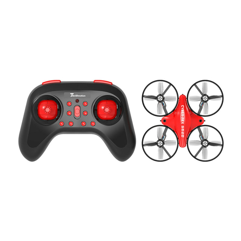 Emax Thrill Motion Cyber-Rex S620 Altitude Hold Headless Mode 360° Rolling Two Batteries 2.4G 6CH Beginner Flight Practice RC Drone Quadcopter RTF