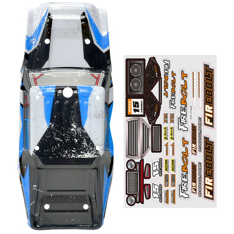 HBX 901/901A 1/12 RC Car Spare Body Shell w/ Sticker Sheet Vehicles Model Parts Accessories