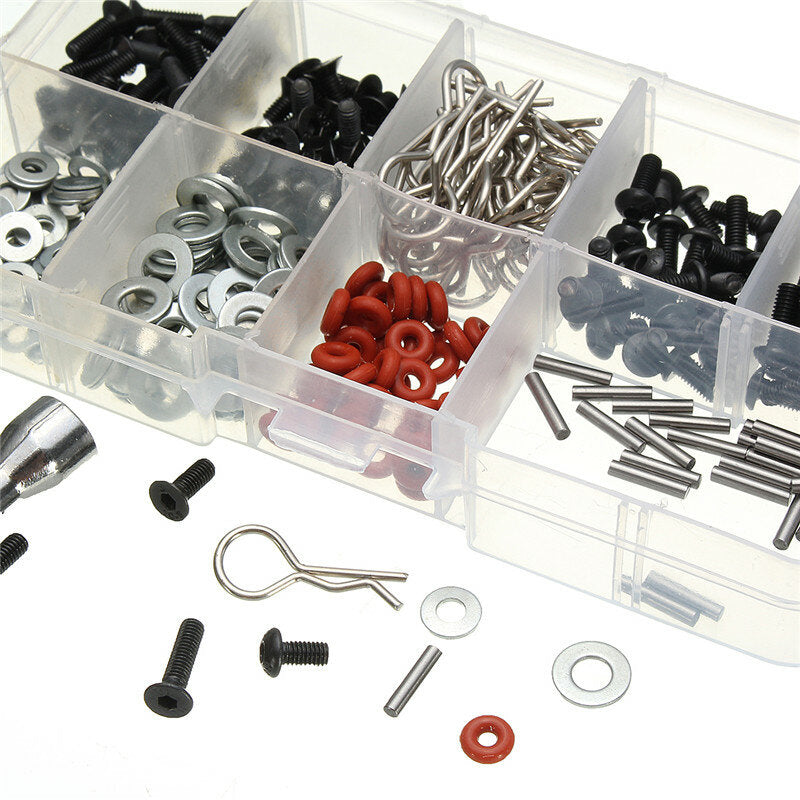 270PCS Set Screws Box Repair Tool Kit For HSP 1/10 RC Car Parts